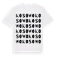 Kosowo ordlek t-shirt