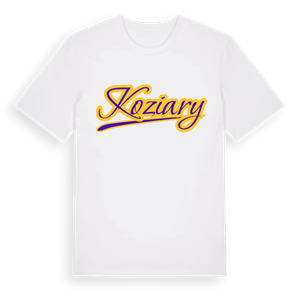 Koziary baseball t-shirt – ekologisk bomull t-shirt från Pinshirt