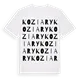 Koziary ordlek t-shirt