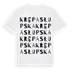 Krępa Słupska ordlek t-shirt