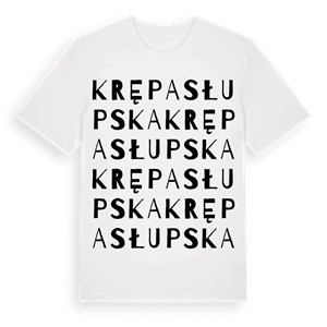 Krępa Słupska ordlek t-shirt – ekologisk bomull t-shirt från Pinshirt