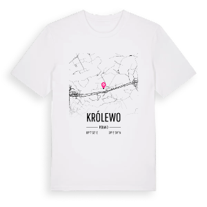 Królewo karta t-shirt – ekologisk bomull t-shirt från Pinshirt