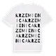 Krzemienica ordlek t-shirt