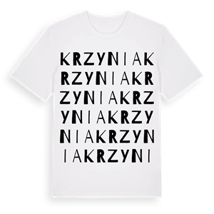 Krzynia ordlek t-shirt – ekologisk bomull t-shirt från Pinshirt