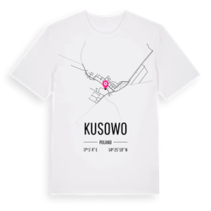 Kusowo karta t-shirt – ekologisk bomull t-shirt från Pinshirt