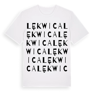 Lękwica ordlek t-shirt – ekologisk bomull t-shirt från Pinshirt