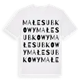 Małe Subkowy ordlek t-shirt