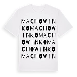 Machowinko ordlek t-shirt – ekologisk bomull t-shirt från Pinshirt