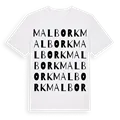 Malbork ordlek t-shirt