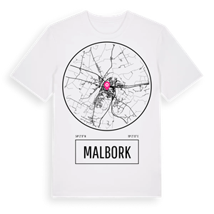 Malbork t-shirt – ekologisk bomull t-shirt från Pinshirt