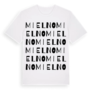 Mielno ordlek t-shirt – ekologisk bomull t-shirt från Pinshirt