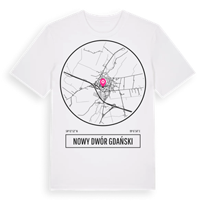 Nowy Dwór Gdański t-shirt – ekologisk bomull t-shirt från Pinshirt
