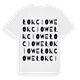 Łokciowe ordlek t-shirt