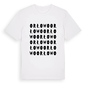 Orłowo ordlek t-shirt – ekologisk bomull t-shirt från Pinshirt