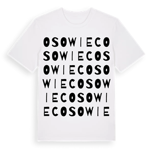 Osowiec ordlek t-shirt – ekologisk bomull t-shirt från Pinshirt