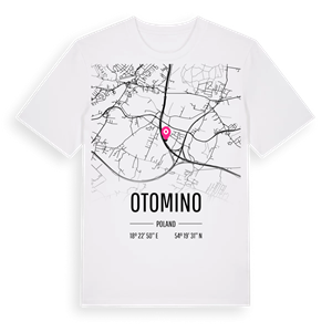 Otomino karta t-shirt – ekologisk bomull t-shirt från Pinshirt