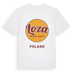 Łoza cirkel t-shirt – ekologisk bomull t-shirt från Pinshirt