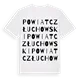 powiat człuchowski ordlek t-shirt