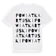 powiat kartuski ordlek t-shirt