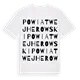 powiat wejherowski ordlek t-shirt