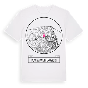 powiat wejherowski t-shirt – ekologisk bomull t-shirt från Pinshirt