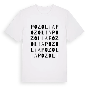 Pozolia ordlek t-shirt – ekologisk bomull t-shirt från Pinshirt