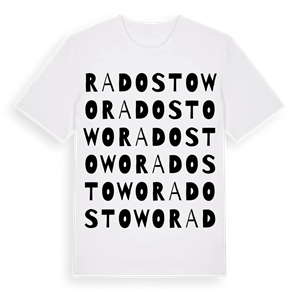 Radostowo ordlek t-shirt – ekologisk bomull t-shirt från Pinshirt