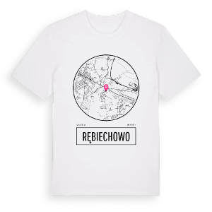 Rębiechowo t-shirt – ekologisk bomull t-shirt från Pinshirt