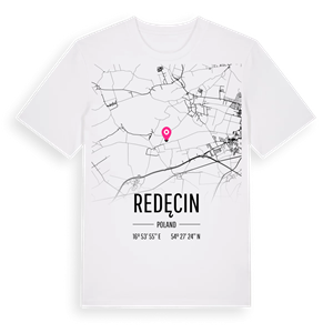 Redęcin karta t-shirt – ekologisk bomull t-shirt från Pinshirt