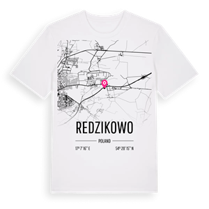 Redzikowo karta t-shirt – ekologisk bomull t-shirt från Pinshirt