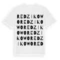 Redzikowo ordlek t-shirt