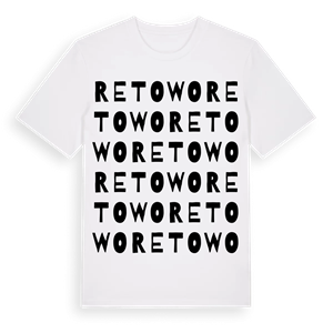 Retowo ordlek t-shirt – ekologisk bomull t-shirt från Pinshirt