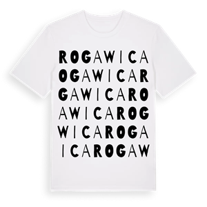 Rogawica ordlek t-shirt – ekologisk bomull t-shirt från Pinshirt