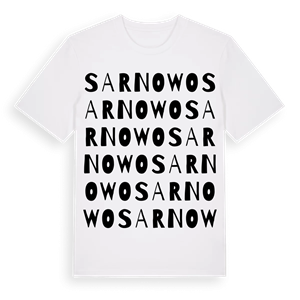 Sarnowo ordlek t-shirt – ekologisk bomull t-shirt från Pinshirt