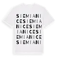 Siemianice ordlek t-shirt