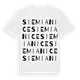 Siemianice ordlek t-shirt