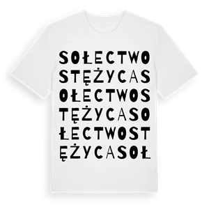 sołectwo Stężyca ordlek t-shirt – ekologisk bomull t-shirt från Pinshirt