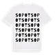Sopot ordlek t-shirt