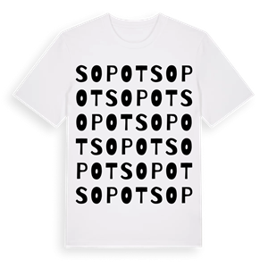 Sopot ordlek t-shirt – ekologisk bomull t-shirt från Pinshirt