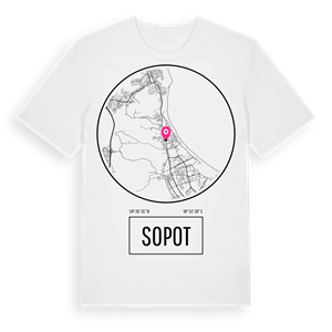 Sopot t-shirt – ekologisk bomull t-shirt från Pinshirt
