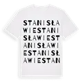 Stanisławie ordlek t-shirt