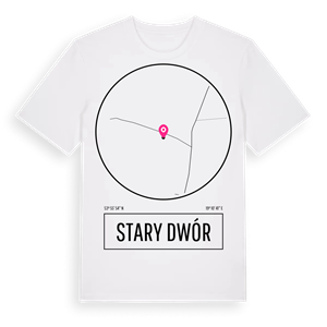 Stary Dwór t-shirt – ekologisk bomull t-shirt från Pinshirt