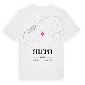 Stojcino karta t-shirt – ekologisk bomull t-shirt från Pinshirt