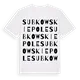Subkowskie Pole ordlek t-shirt