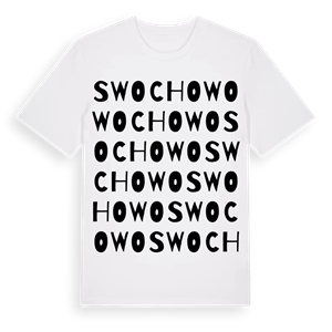 Swochowo ordlek t-shirt – ekologisk bomull t-shirt från Pinshirt