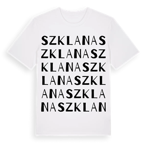 Szklana ordlek t-shirt – ekologisk bomull t-shirt från Pinshirt