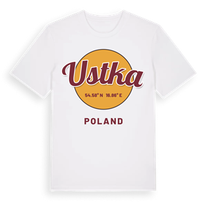 Ustka cirkel t-shirt – ekologisk bomull t-shirt från Pinshirt