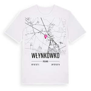 Włynkówko karta t-shirt – ekologisk bomull t-shirt från Pinshirt