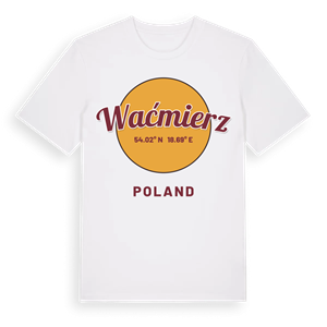 Waćmierz cirkel t-shirt – ekologisk bomull t-shirt från Pinshirt