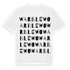 Warblewo ordlek t-shirt